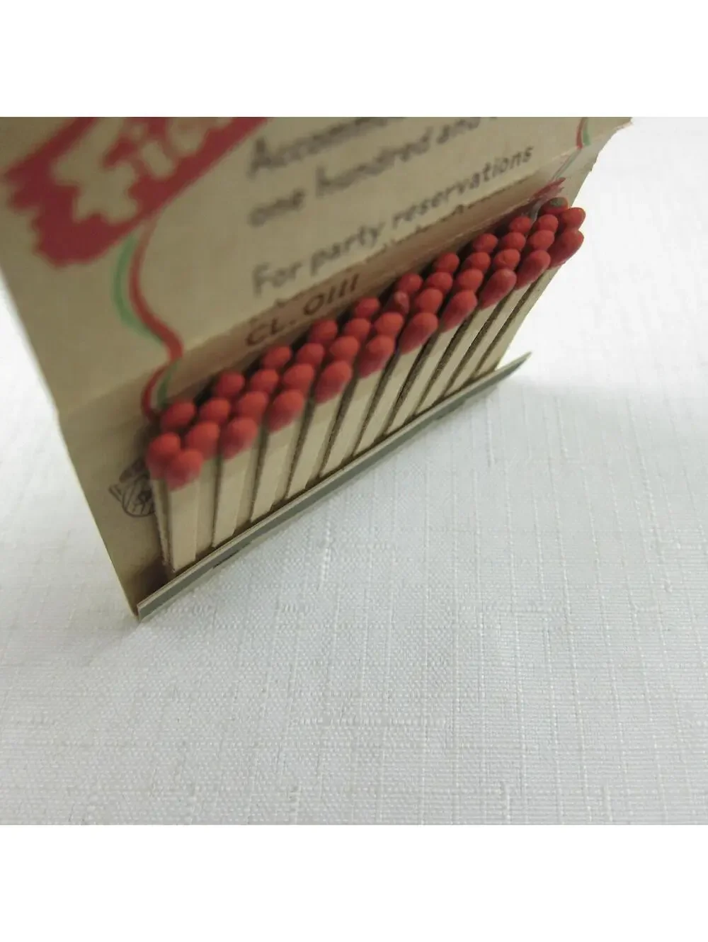 2 Vintage Matchbooks FULL Hotel Worth Fiesta Room, Hotel Markeen Braemar Room NY